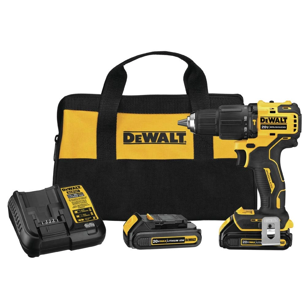 DeWALT ATOMIC 20V MAX Hammer Drill - Cordless Compact