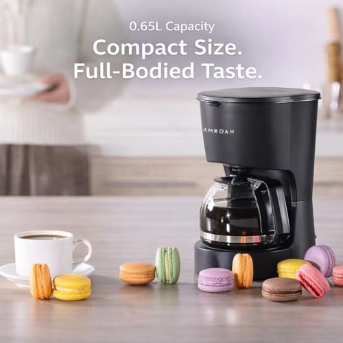 Drip Coffee Maker - 6 Cup Auto Shut Off Keep Warm