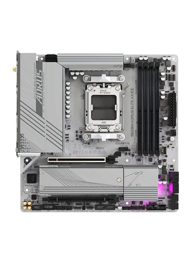 B650M AORUS ELITE AX ICE - DDR5 Socket AM5