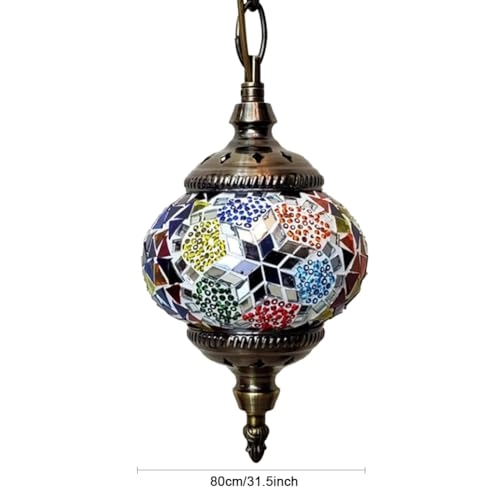 Mediterranean Pendant - E27 Mosaic