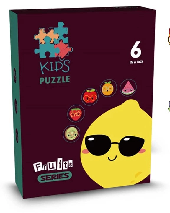 SAMBOX 6 In 1 Matching Puzzle - 2+