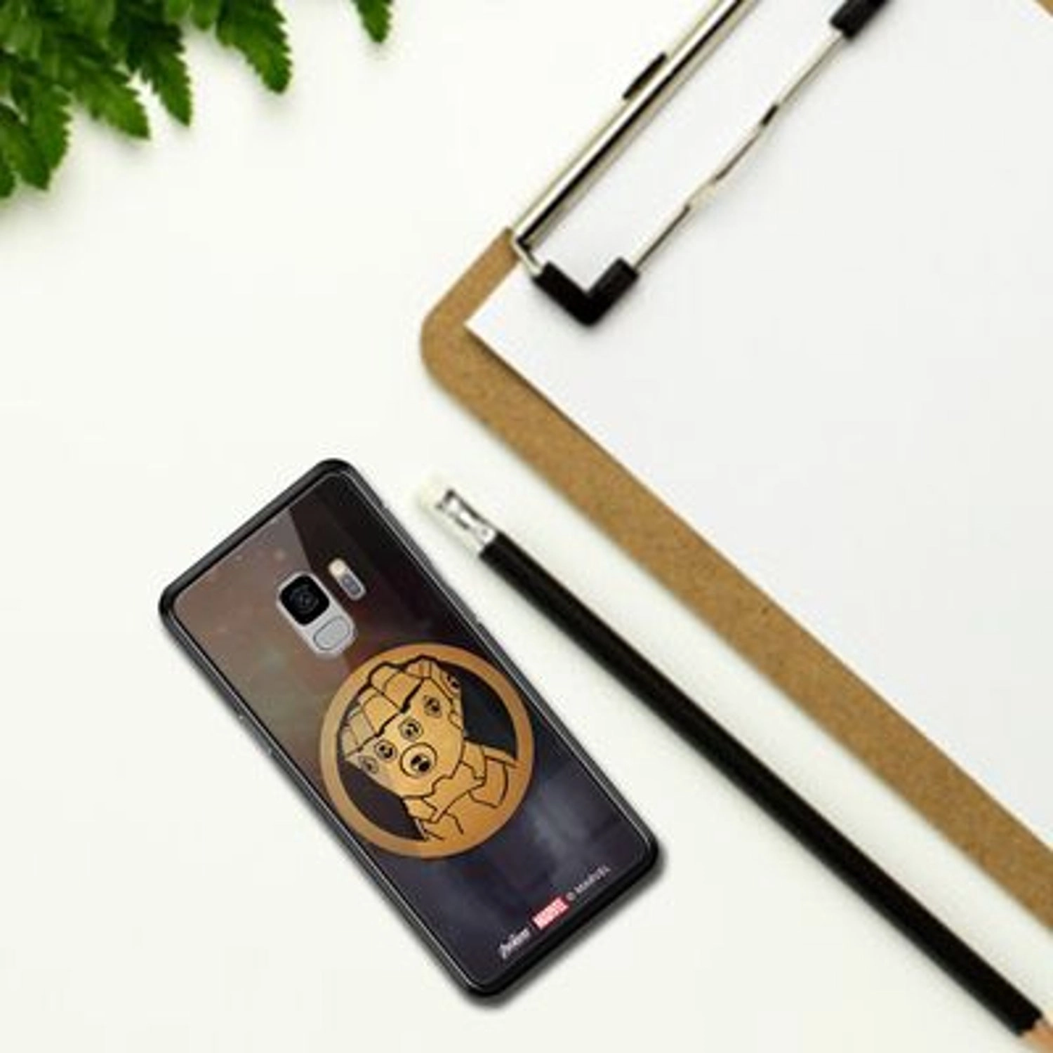 Wackylicious Infinity Gauntlet Back Case for Galaxy S9