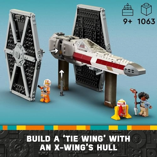 Star Wars TIE Fighter & X-Wing Mash-up (75393) - 4 Minifigures