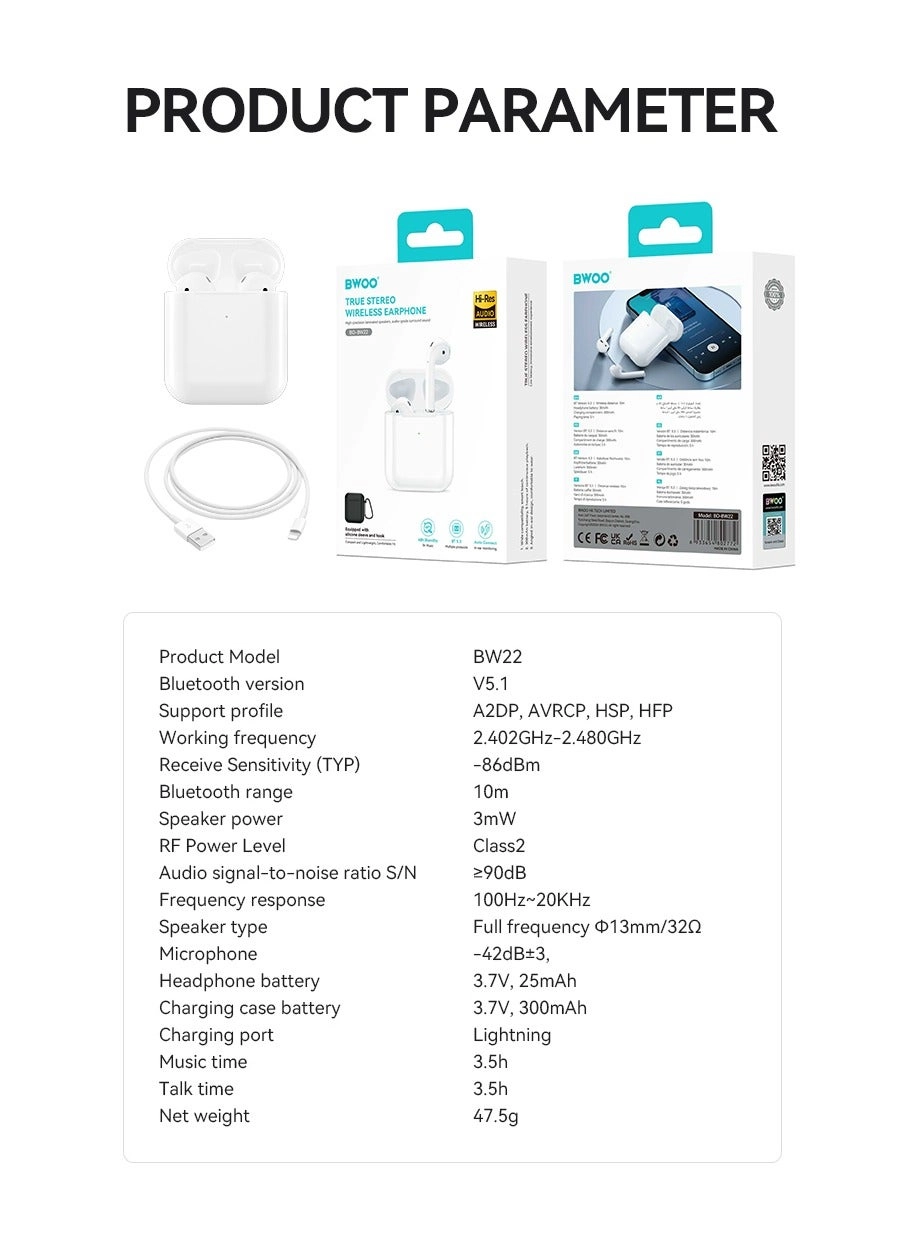 BW92 Wireless Earbud