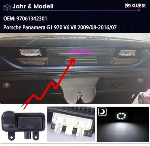 Panamera G1 970 - Night vision 6 metre video cable 1280 x 720 pixels