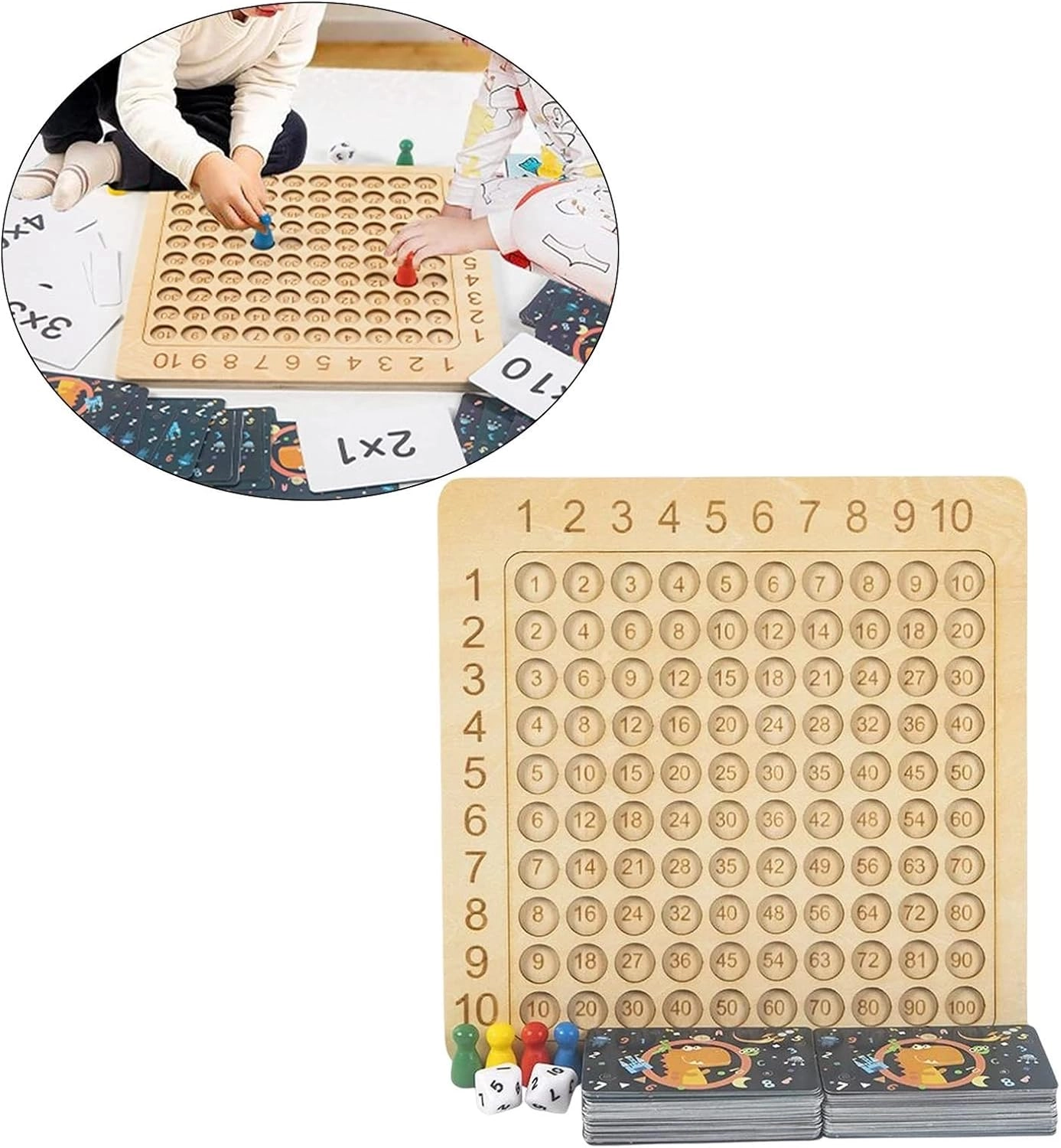 Multiplication Board - 3+