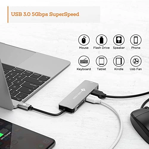 5-in-1 USB C Hub