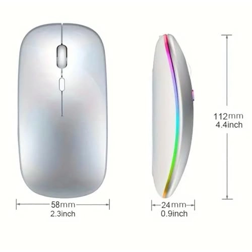 Wireless Mouse - Bluetooth & 2.4G