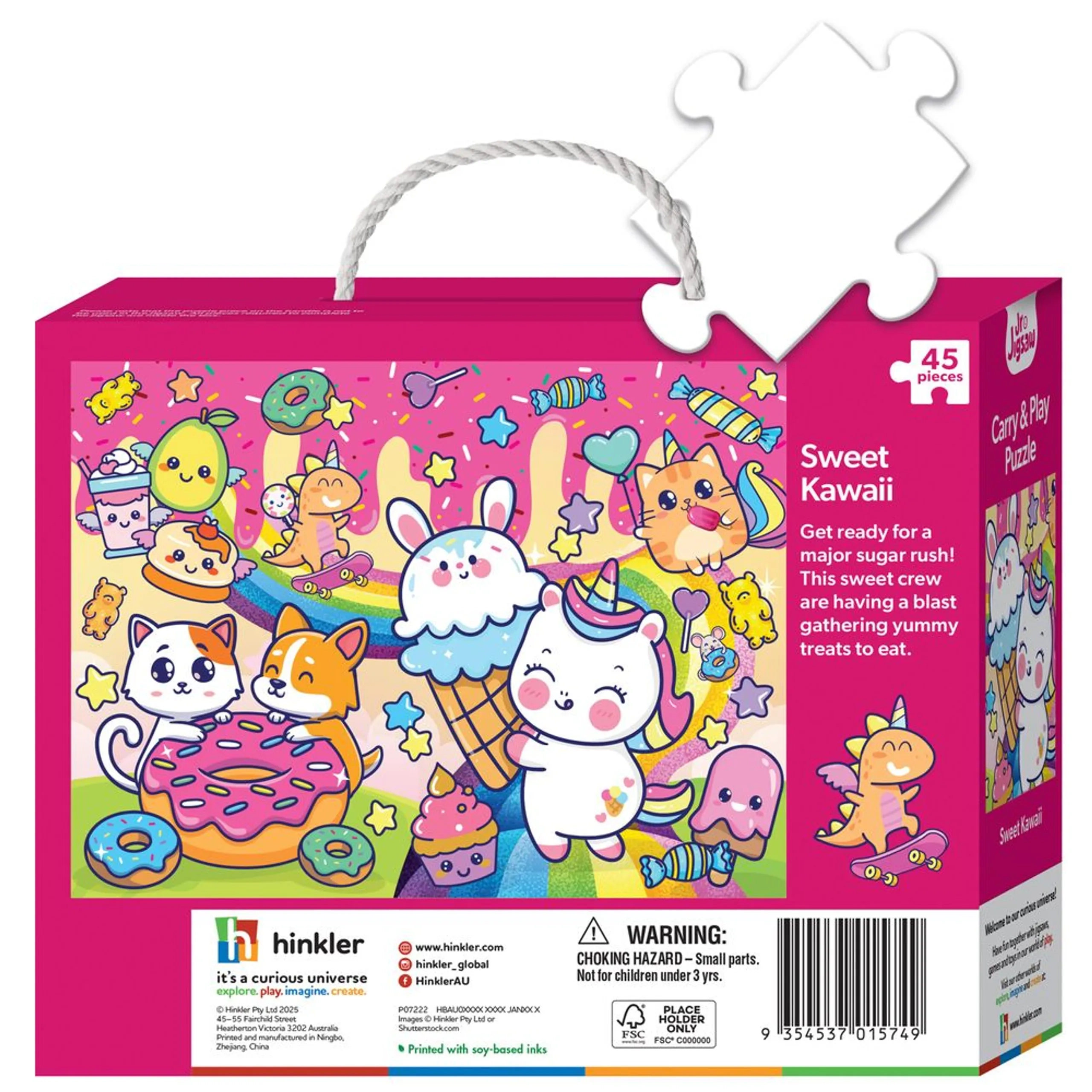Sweet Kawaii Puzzle (40761363-HST02446) - 45 pcs