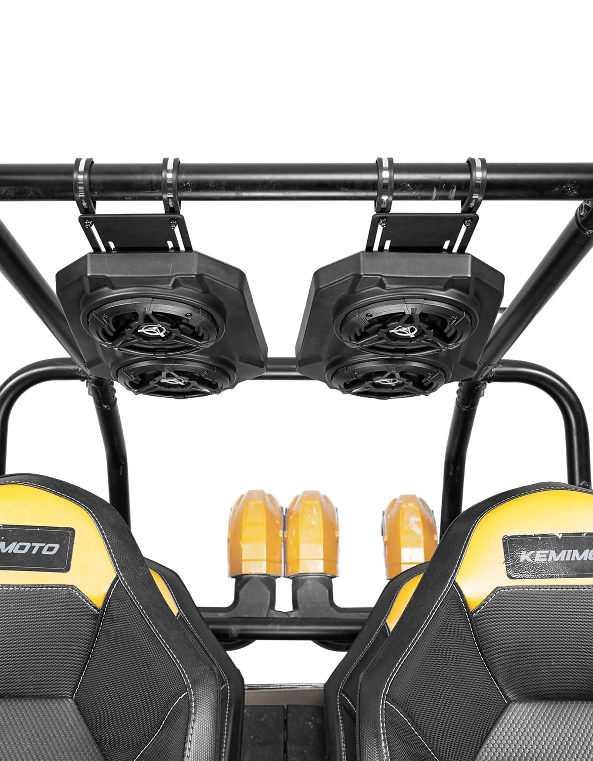KEMIMOTO UTV Sound System - Four 6.5'' Speakers