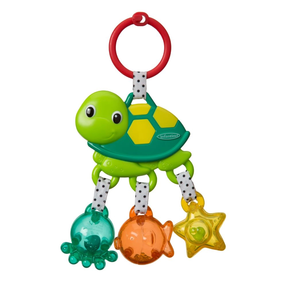 Infantino Jingle Sea Charms Turtle - Suitable for 0 month and above