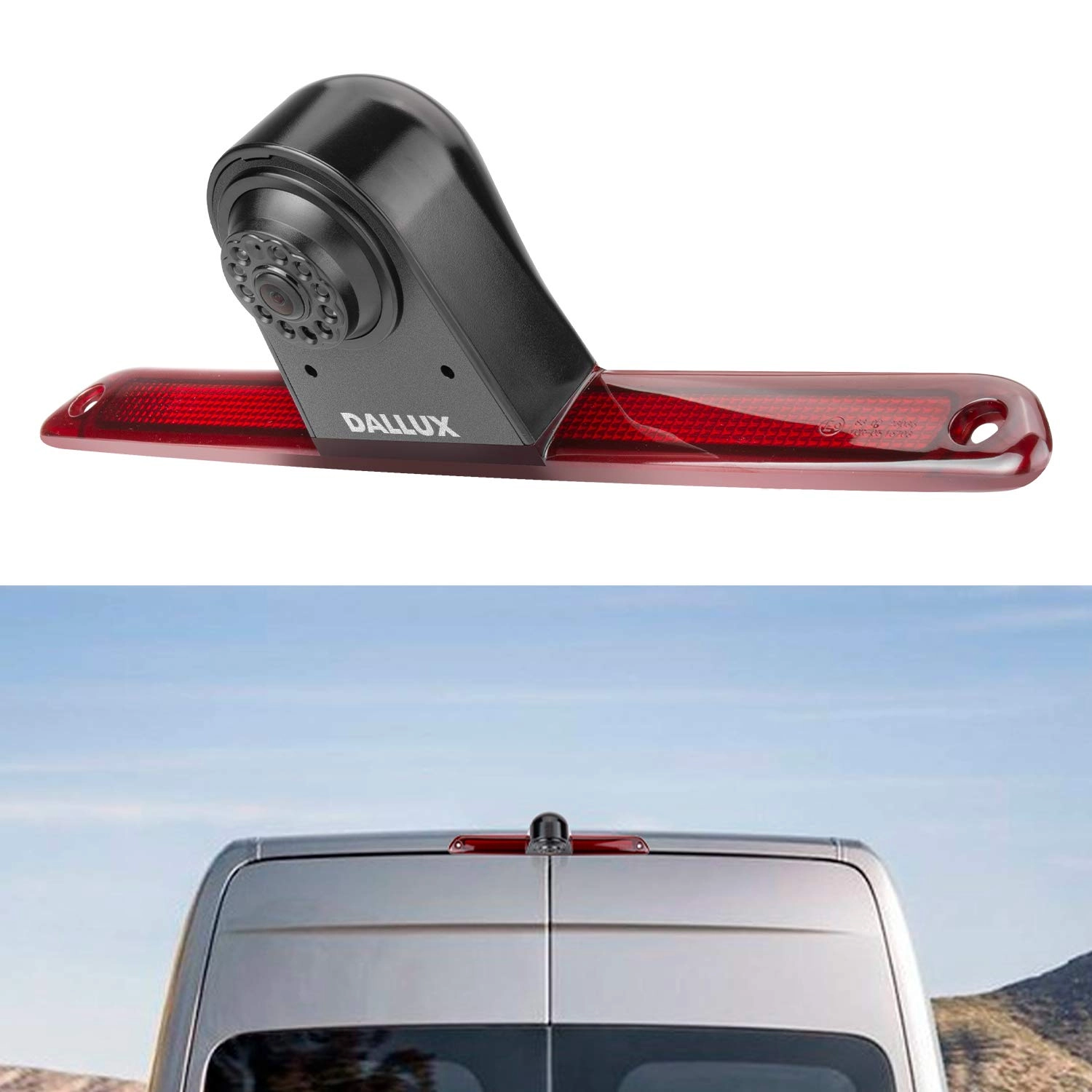 DALLUX Brake Light Backup Camera - Night Vision 976×494 pixels