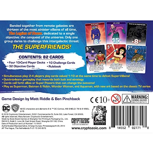 Challenge of The Superfriends - Card Game