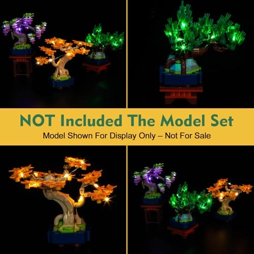 Light kit Compatible with LEGO 10373 Mini Bonsai Trees - Plastic