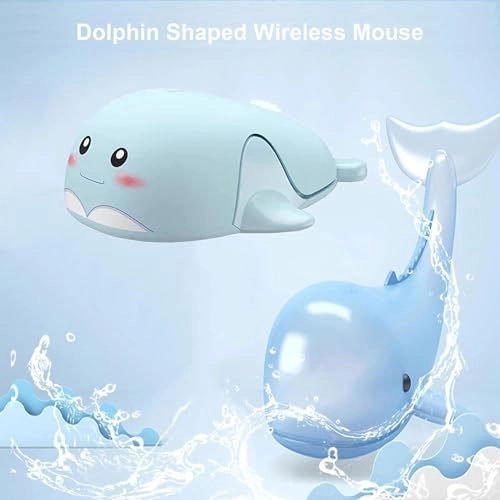 Cute Animal Hamster Shape Silent Mini Travel Mouse - Wireless