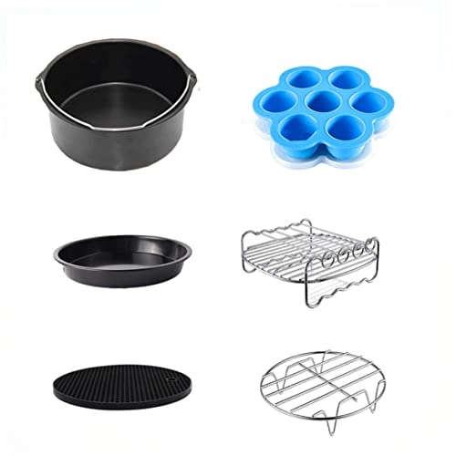 Cake basket + Single grill + Pizza plate + Double-layer square grill + Insulation pad + Baking pin + Food supplement box