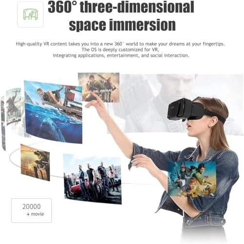 VR Headset - 4.7"-7.2" HD 3D