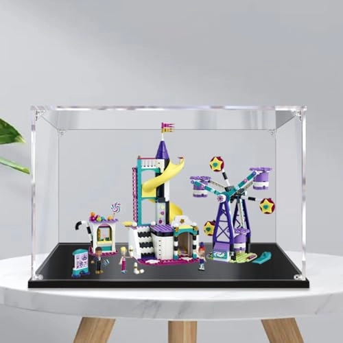 Figures Display Box for LEGO Magical Ferriis Wheel and Slide 41689 - acrylic
