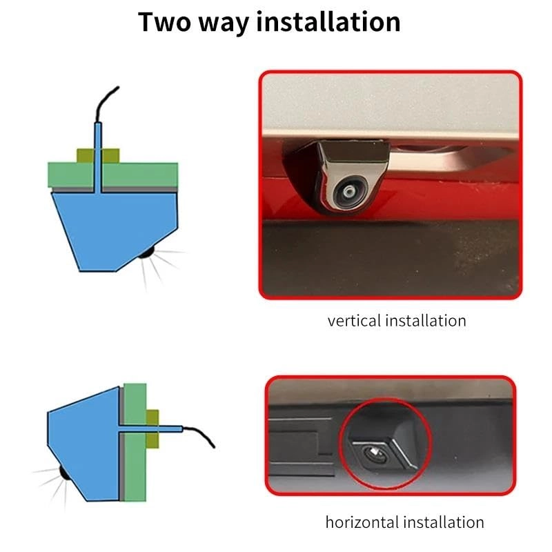 Reversing Camera - RCA interface PAL 512(H)X582(V); NTSC 512(H)X492(V)