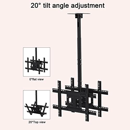 TV Ceiling Mount - 160kg 75-100 inch