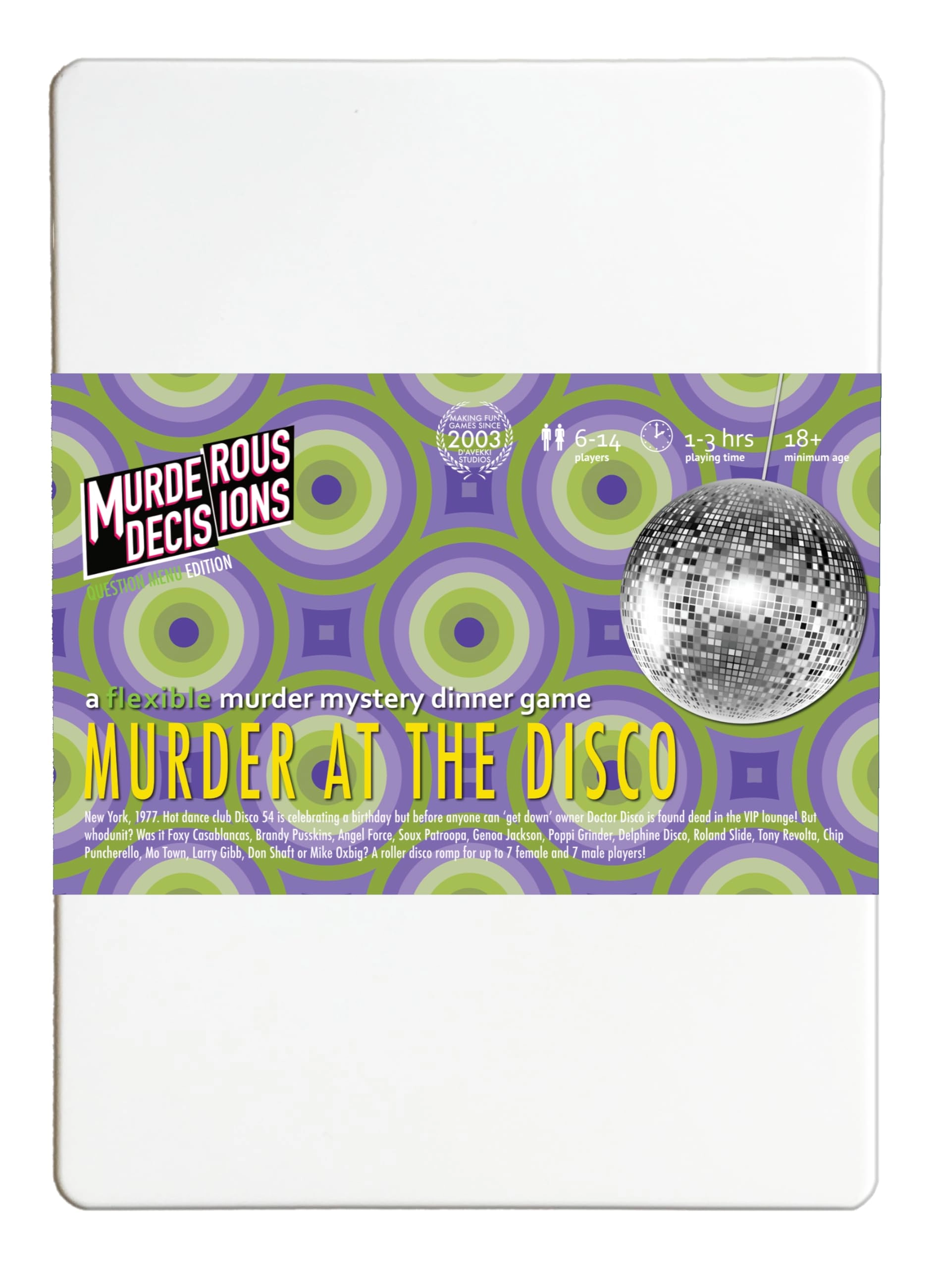 Murderous Decisions Murder at The Disco