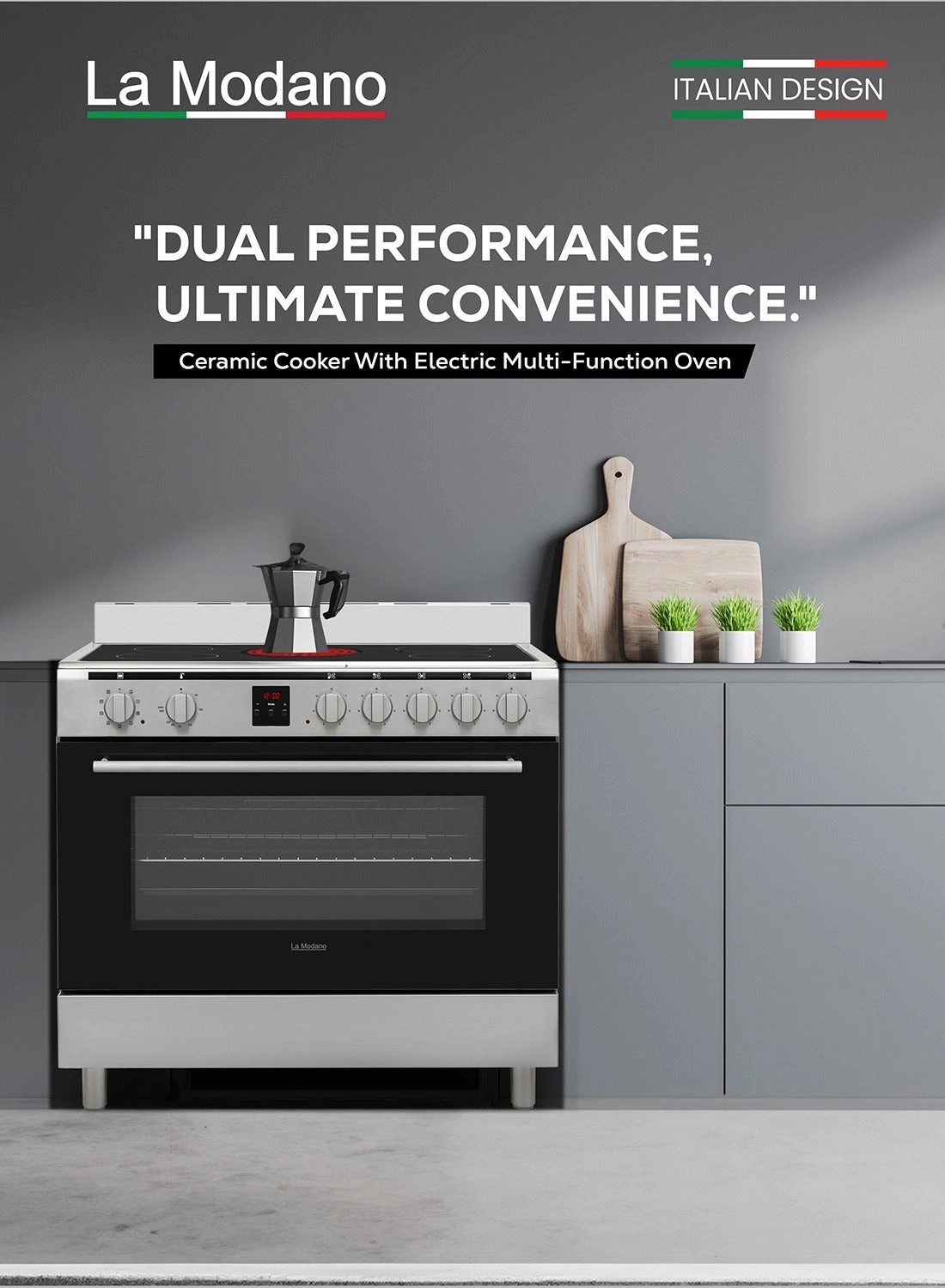 LMC904VT 90x60 Cm Electric Oven