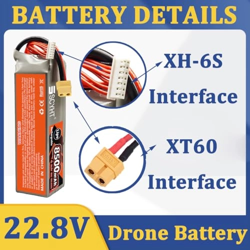 Lipo Battery - 22.8V 8500mAh 70C