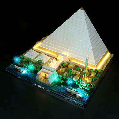 LED Lighting Kit - Compatible with Lego 21058 Lights Only