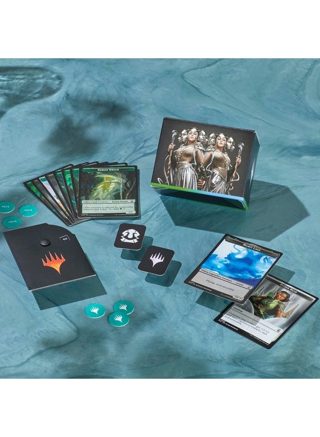 Modern Horizons 3 Commander Deck - Tricky Terrain - 100-Card + Collector Booster Sample Pack - 2-Card + Accessories
