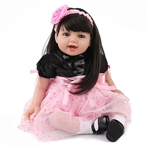 Reborn Baby Doll - 55cm 22" Vinyl Cotton Body