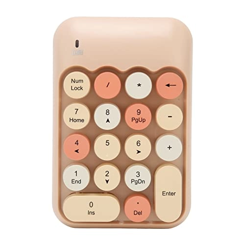18 Keys Numeric Keyboard - 2.4GHz Wireless USB Ergonomic
