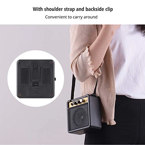 Mini Guitar Amplifier - 1W 6.35mm Input Headphone Output