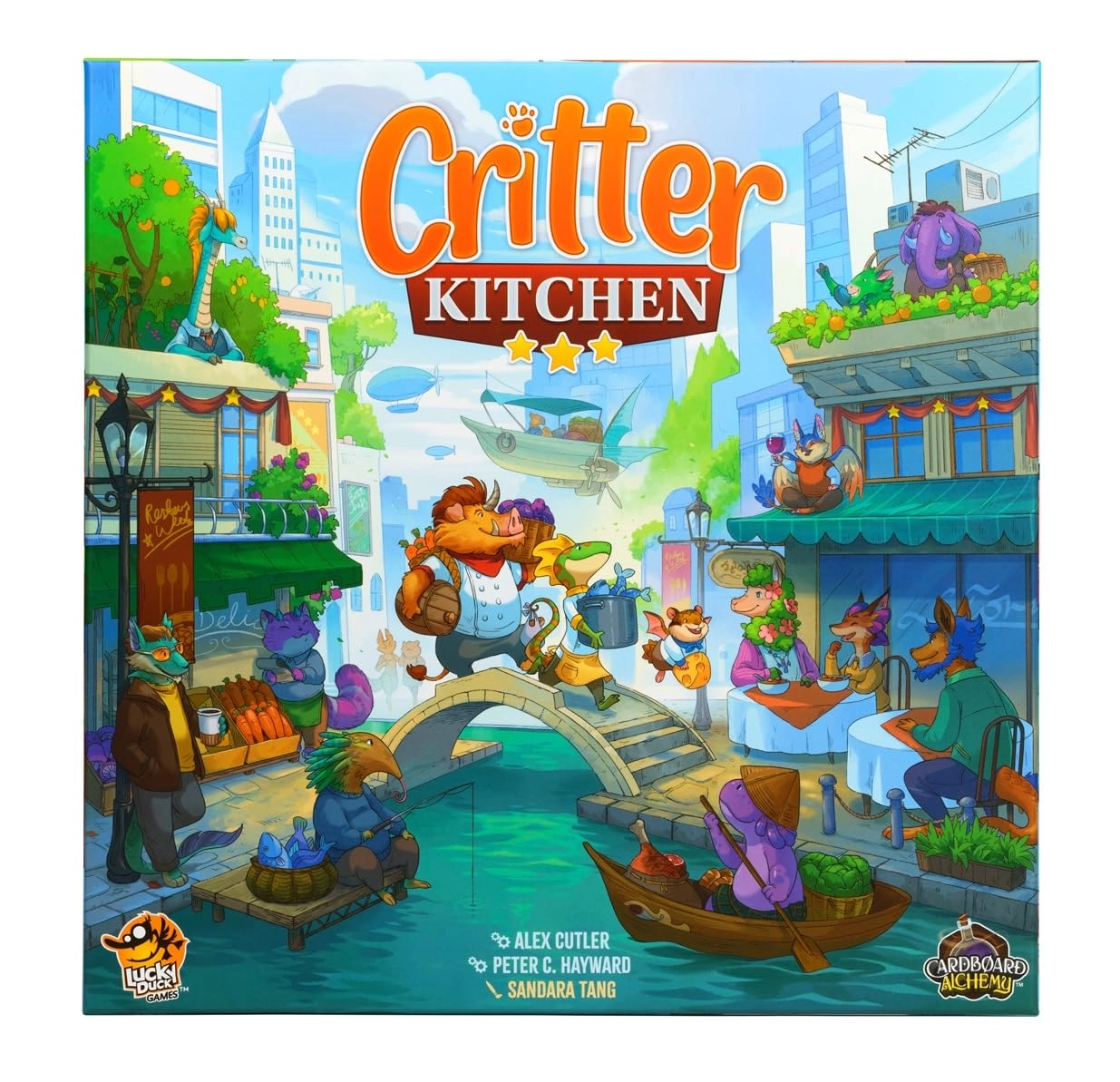 LUCKY DUCK GAMES Critter Kitchen - Strategy Game