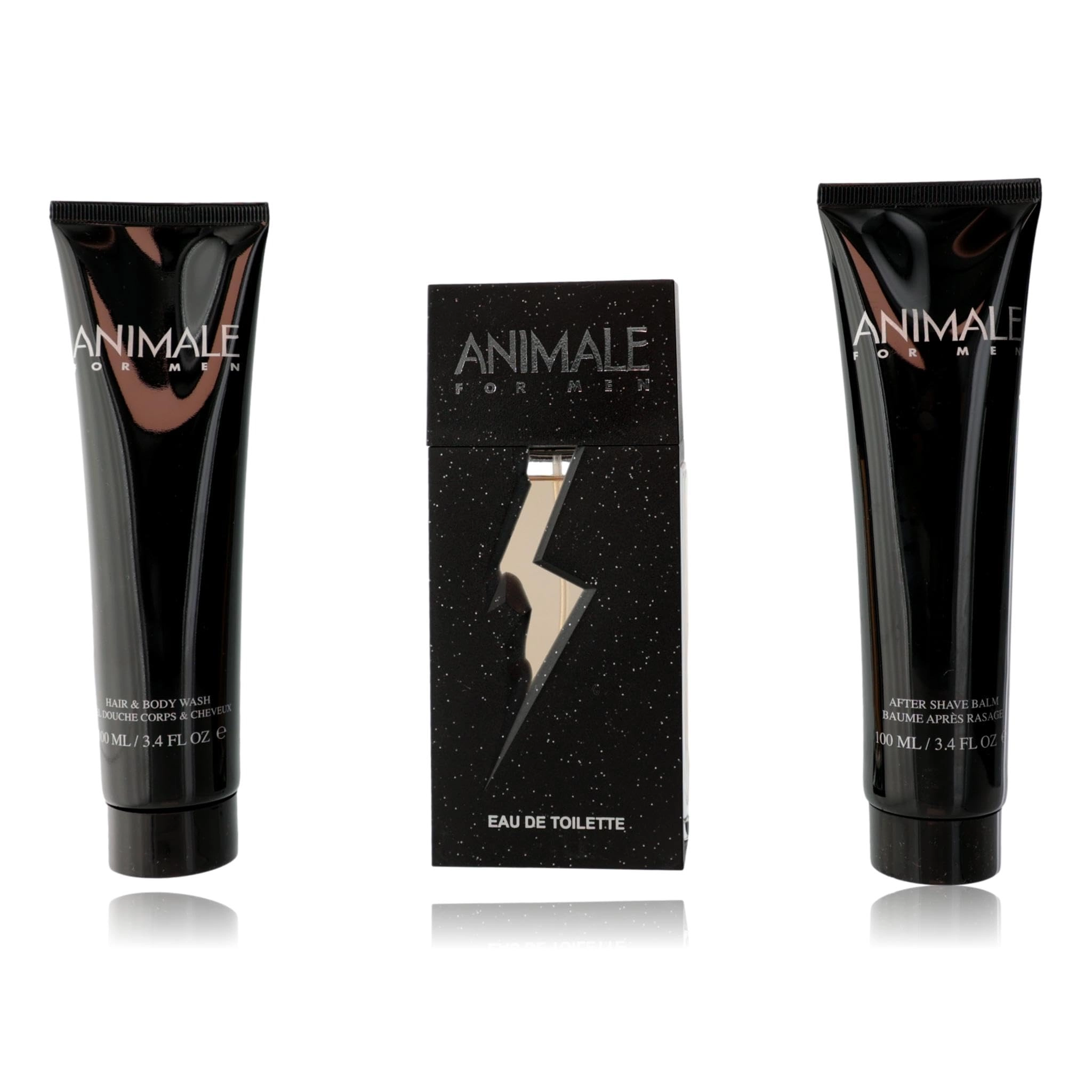 ANIMALE Men Eau de Toilette 3.4 oz Bundle