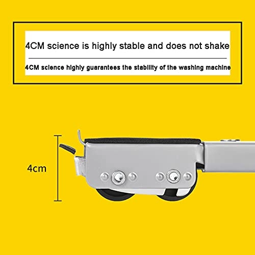 Washing Machine Base - Silver Adjustable 45-70cm
