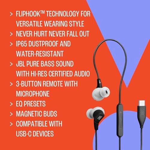 Endurance Run 3C USB-C - Wired Headphone