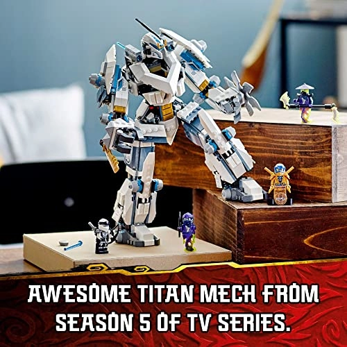 NINJAGO Zane's Titan Mech Battle (71738) - Jay Legacy Zane Ghost Warriors