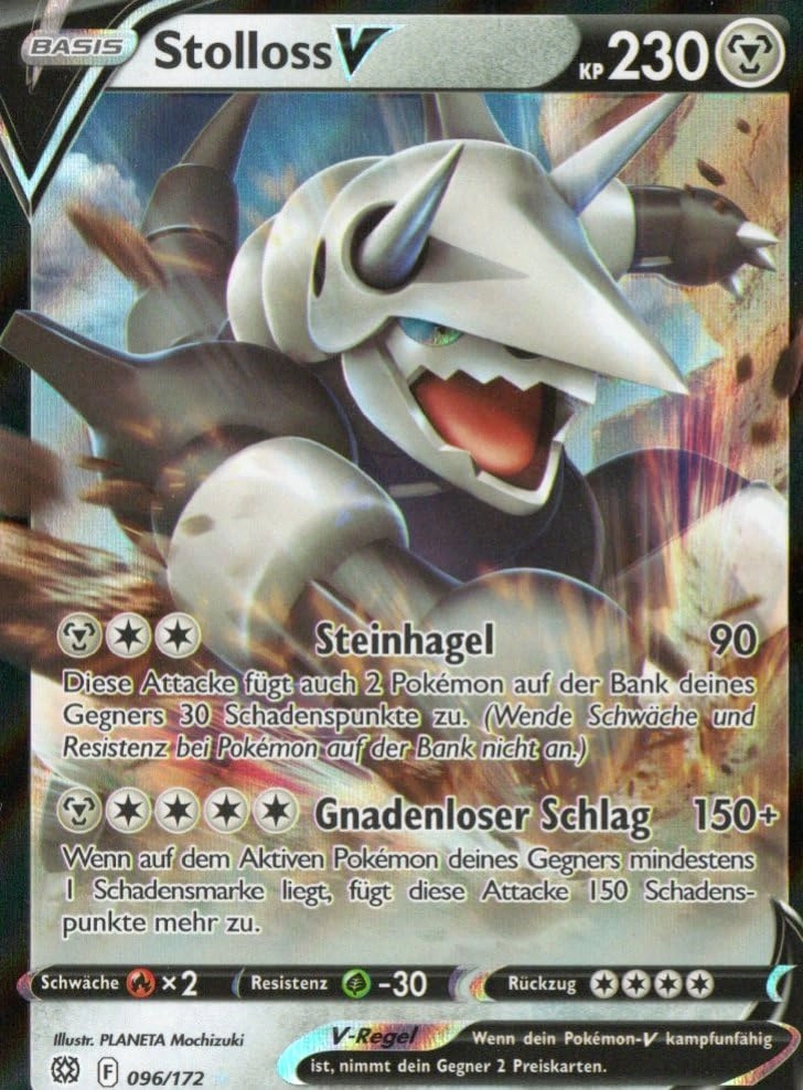 MZTCG BRS 096 Stollos V Radiant Stars - German