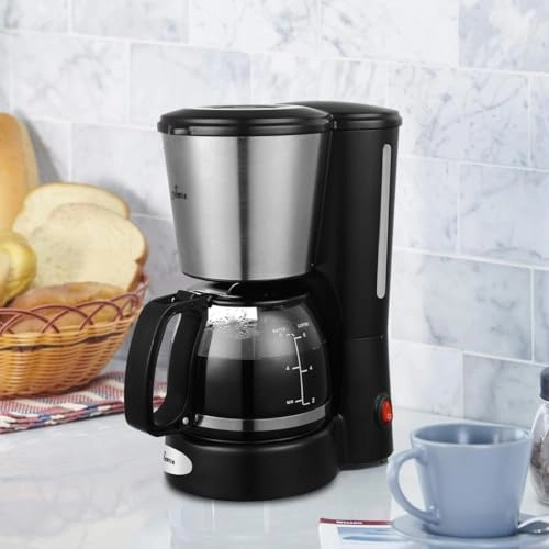 Filter Coffee Machine - 1.5L 12 Cups Permanent Filter