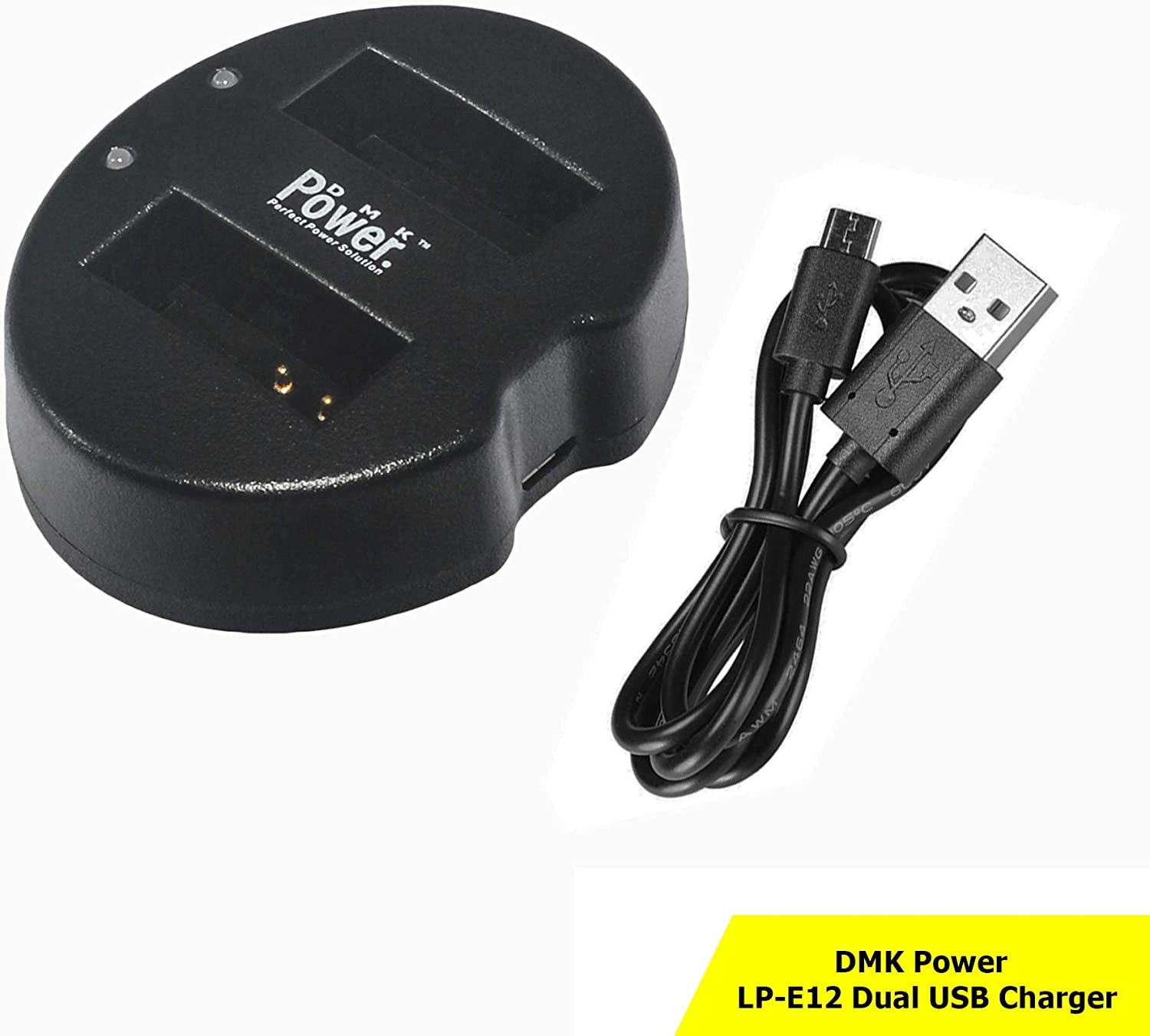 DMK LP-E12 Dual USB Charger