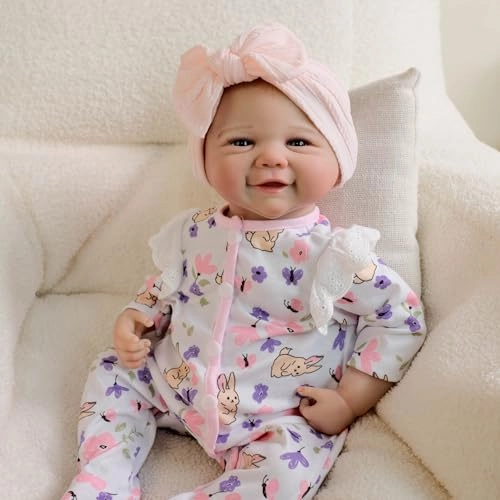 Angelbaby BabyVivi Reborn Baby Doll - 19 Inch Silicone Full Body Girl Ages 3+