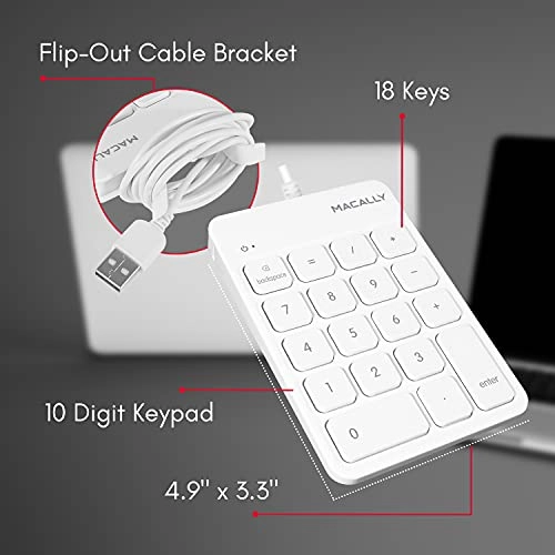 NUMKEY - 18-key USB numeric keypad
