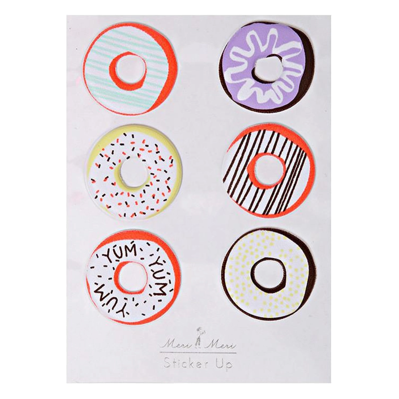Meri Meri Donut Sticker Book 3D Embossed 1 pcs