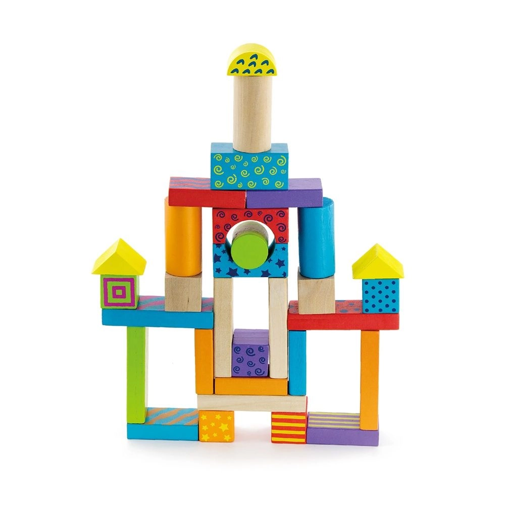 Wooden Blocks - 100pcs