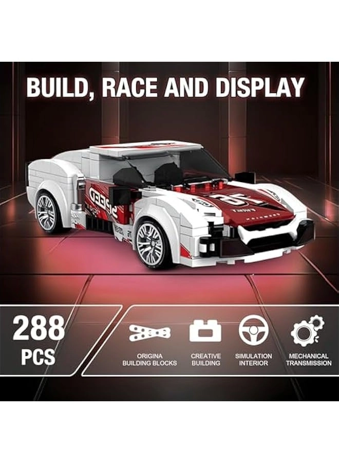 Super Racing Car - Collectible Display Case