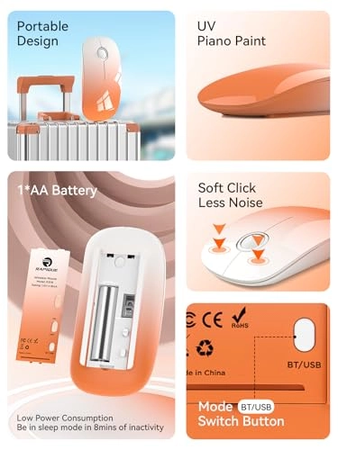 R306 Mouse - Bluetooth, USB