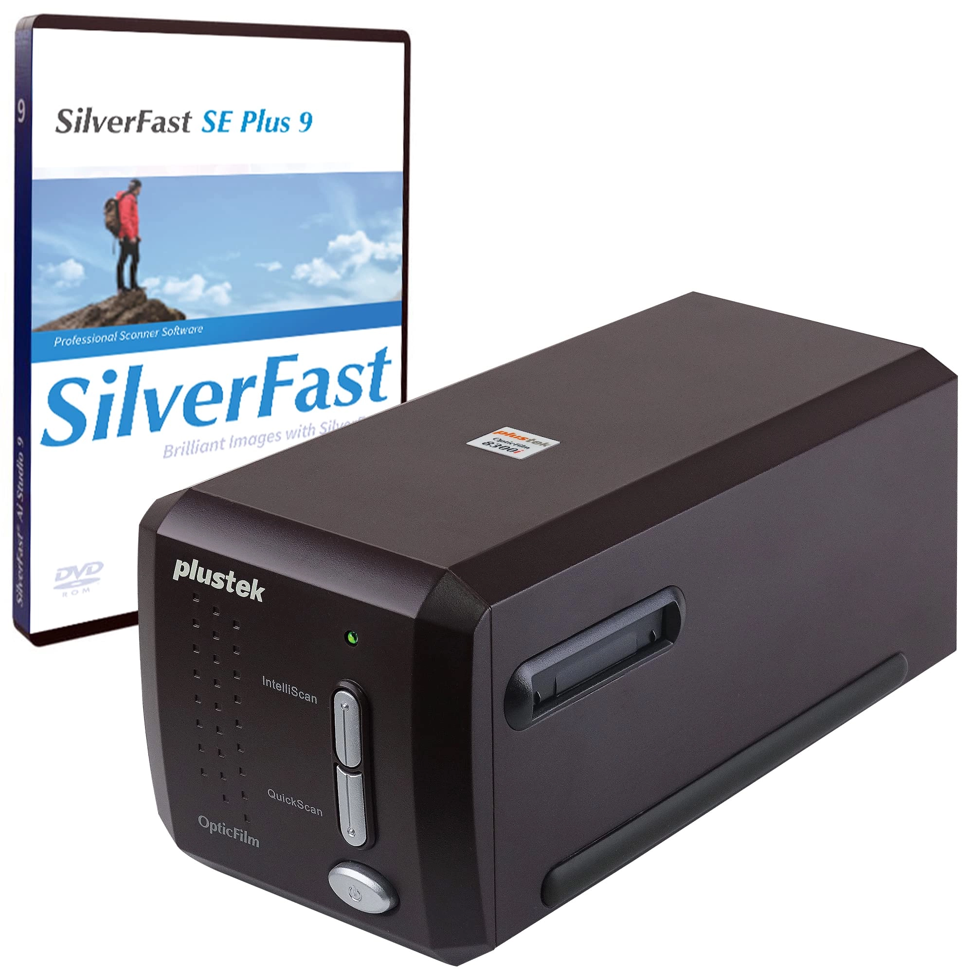 Plustek OpticFilm 8300i SE - USB + SilverFast SE Plus 9 + QuickScan Plus
