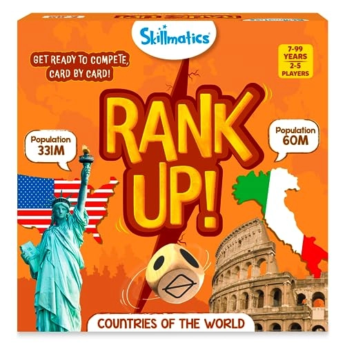 Trump Card Game - Rank Up: Countries of the World