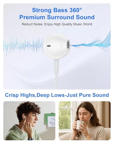lightning headphones wired Wired Earbud