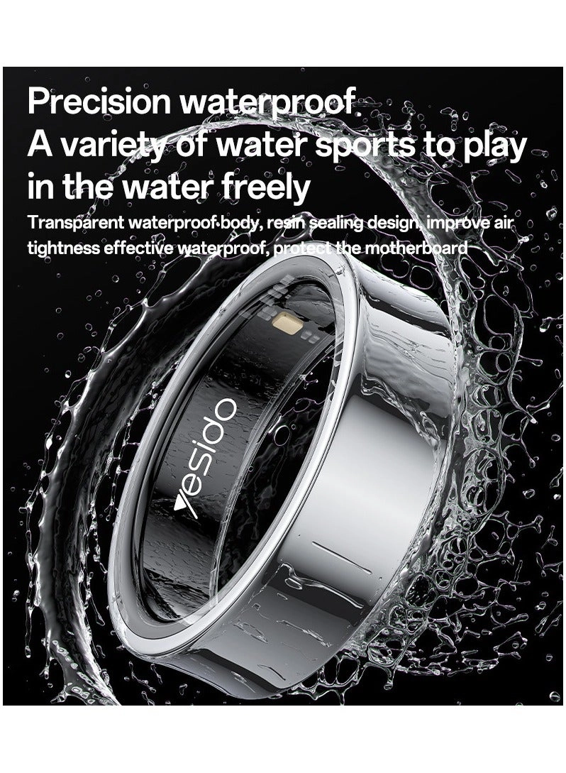 Smart Ring - Waterproof 24H Detection Health Monitoring